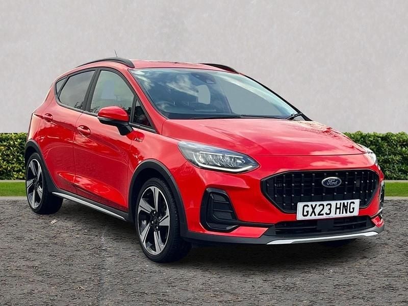 Used Ford Fiesta Active 2023 Red Hatchback