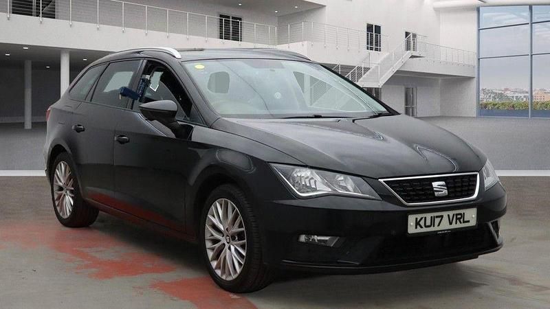 Black Used 2017 Seat Leon SE Dynamic Estate | £5,495 (Fair price) - Image 1/4