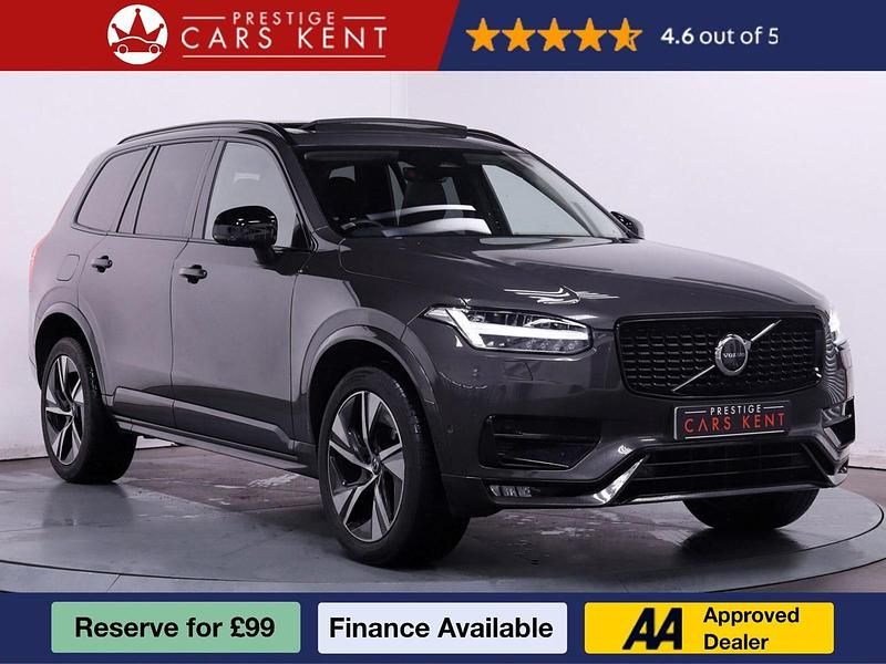 Grey Used 2022 Volvo XC90 Plus SUV | £40,289 (Fair price) - Image 1/4