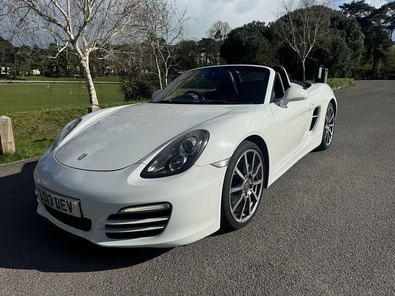 Used Porsche Boxster 265 HP (194 kW) 2013 White Cabriolet