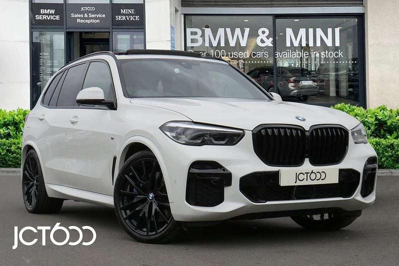 White Used 2022 BMW X5 M Sport SUV | £49,990 (Fair price) - Image 1/4
