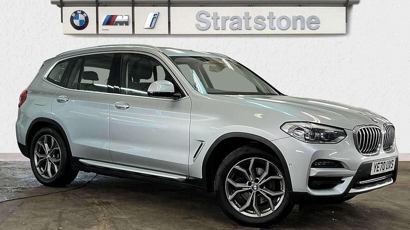 Silver Used 2020 BMW X3 xLine SUV | £22,500 (Good price) - Image 1/3