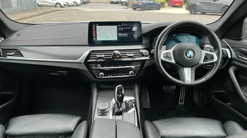 Used BMW 520 M Sport 190 HP (139 kW) 2021 Alpine white