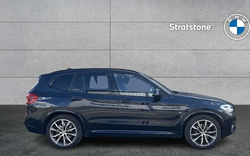 Used BMW X3 M Sport 190 HP (139 kW) 2021 Black SUV