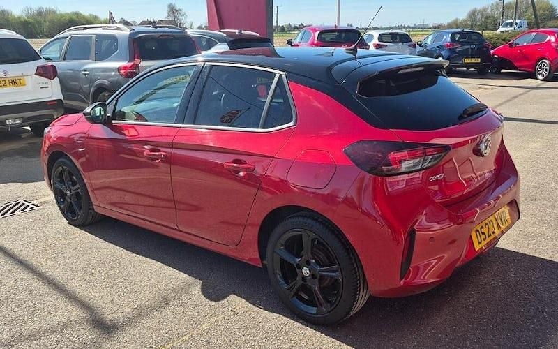 Used Vauxhall Corsa 75 HP (55 kW) 2023 Red Hatchback