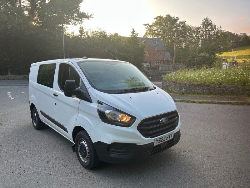 Used Ford Transit Custom 105 HP (77 kW) 2022 White Van