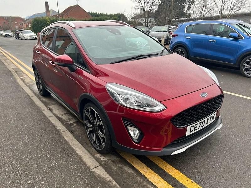 Used Ford Fiesta Active X 125 HP (91 kW) 2020 Red Hatchback