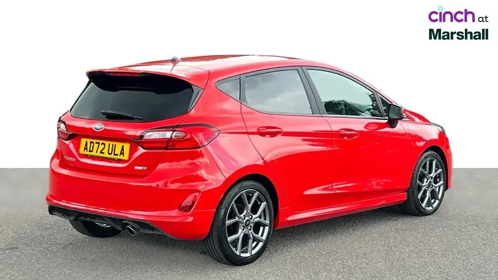 Used Ford Fiesta ST-Line 125 HP (91 kW) 2023 Red Hatchback