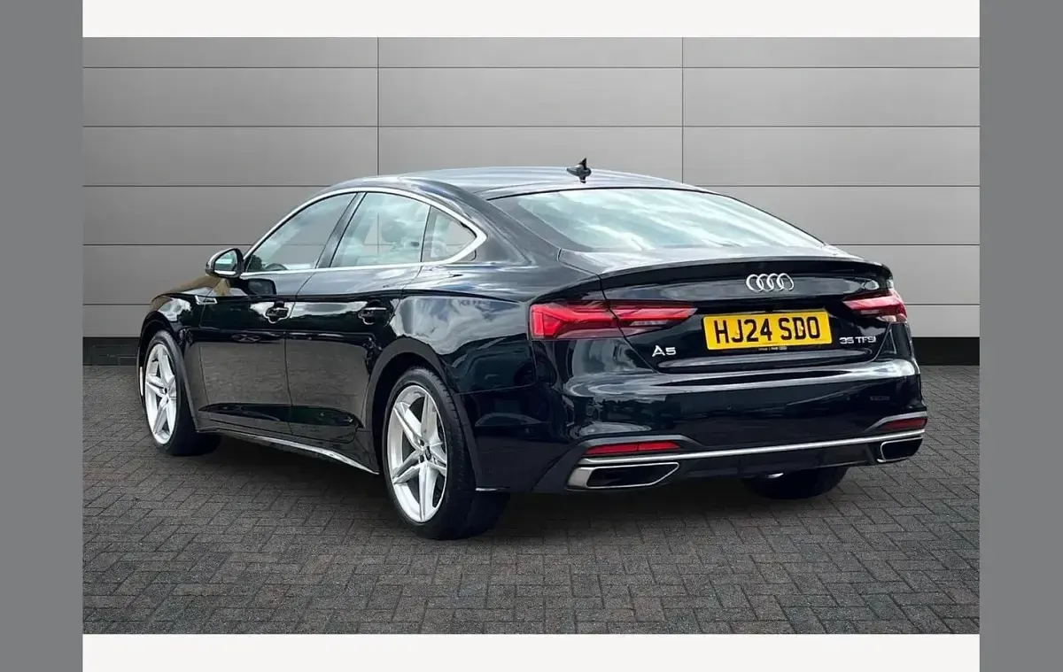 Used Audi A5 Sport 150 HP (110 kW) 2024 Black Hatchback
