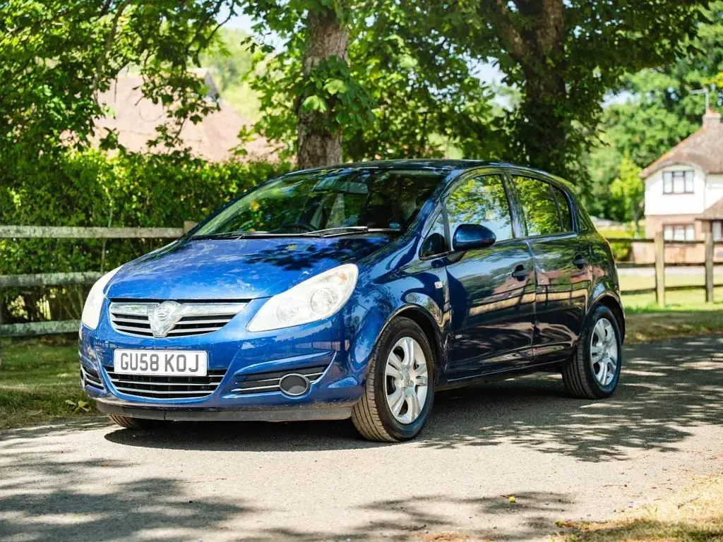 Used Vauxhall Corsa Active 79 HP (58 kW) 2008 Blue Hatchback
