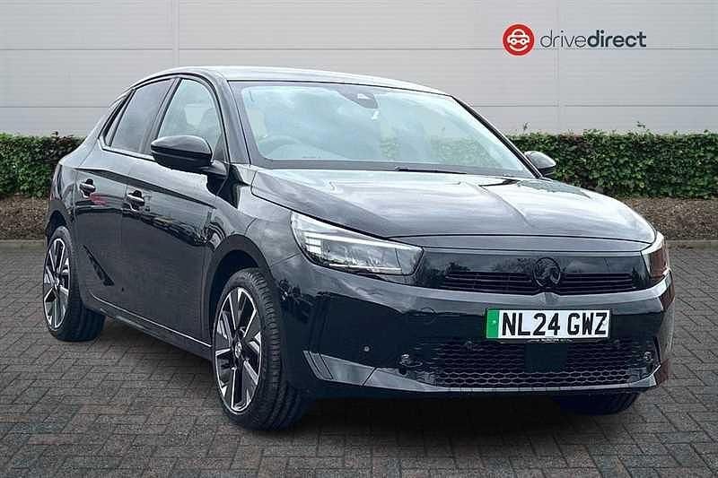 Used Vauxhall Corsa-e 100 kW (136 HP) 2024 Black Hatchback