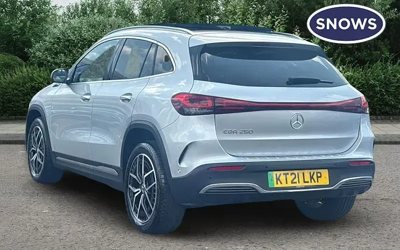 Used Mercedes EQA250 AMG line 139 kW (190 HP) 2021 Silver SUV