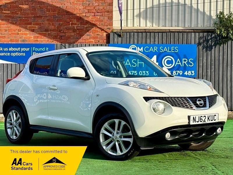 Used Nissan Juke Acenta Premium 117 HP (86 kW) 2012 White SUV