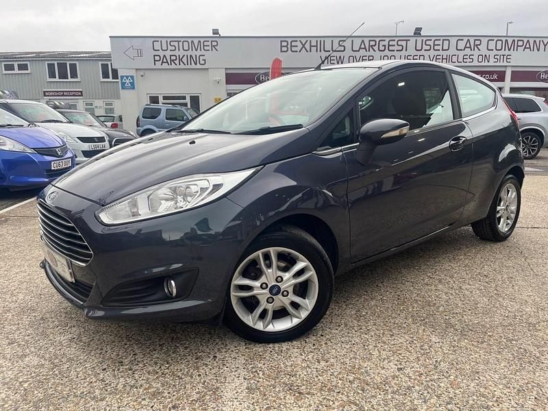 Grey Used 2014 Ford Fiesta Zetec Hatchback | £5,499 (A bit pricey) - Image 1/4