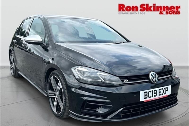 Black Used 2019 VW Golf VII R Hatchback | £19,999 (Super price) - Image 1/4