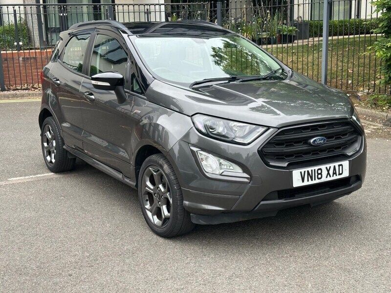 Grey Used 2018 Ford Ecosport ST-Line SUV | £6,995 - Image 1/4