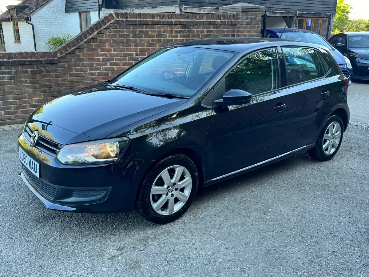Used VW Polo SE 85 HP (62 kW) 2010 Black Hatchback