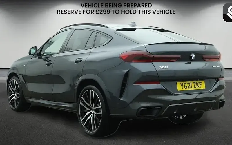 Used BMW X6 M Sport 286 HP (210 kW) 2021 Arctic grey SUV