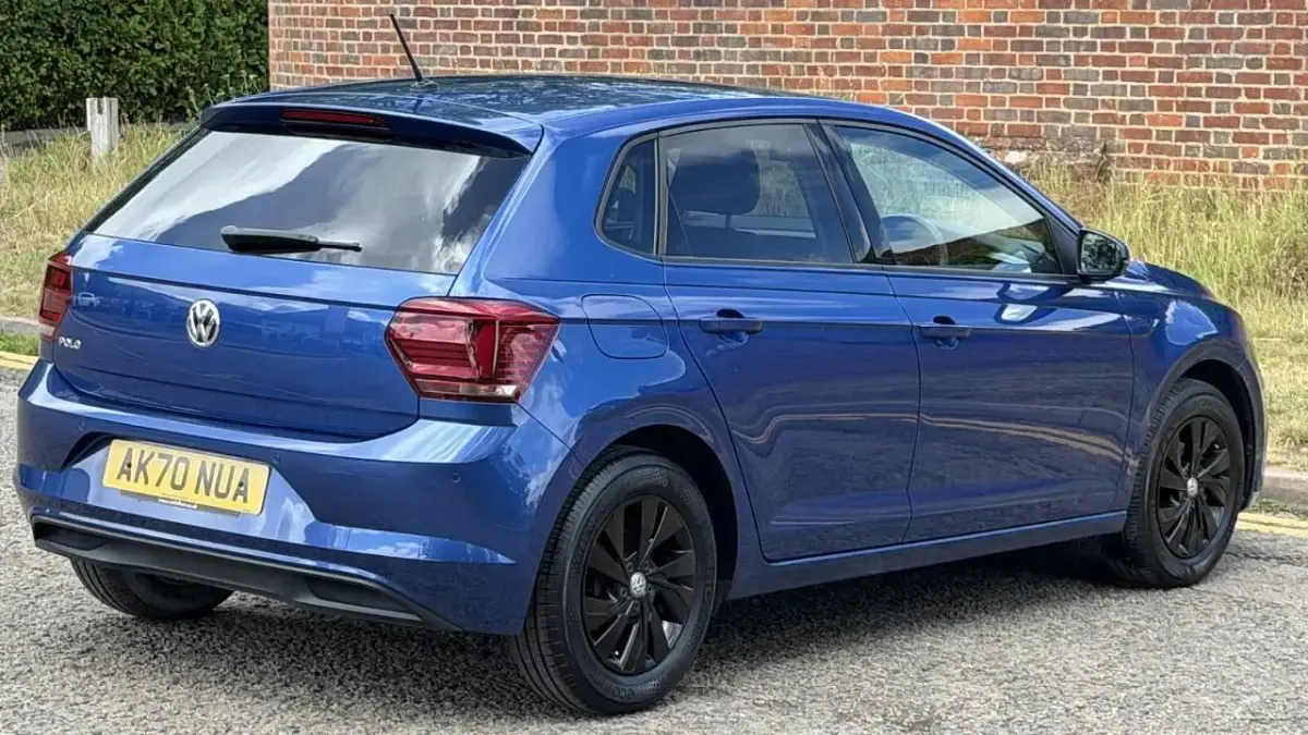 Used VW Polo Match 79 HP (58 kW) 2020 Blue Hatchback
