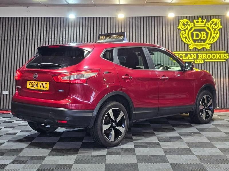Used Nissan Qashqai 360º 110 HP (80 kW) 2015 Red SUV