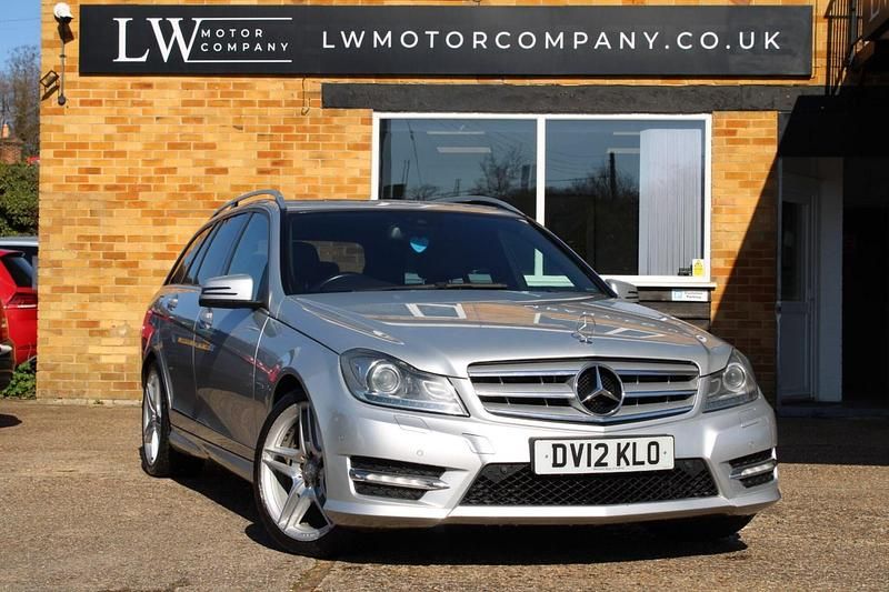 Used Mercedes C220 170 HP (125 kW) 2012 Silver Estate