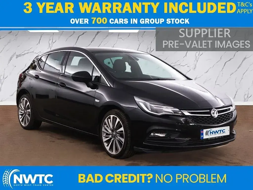 Used Vauxhall Astra S 150 HP (110 kW) 2019 Black Hatchback