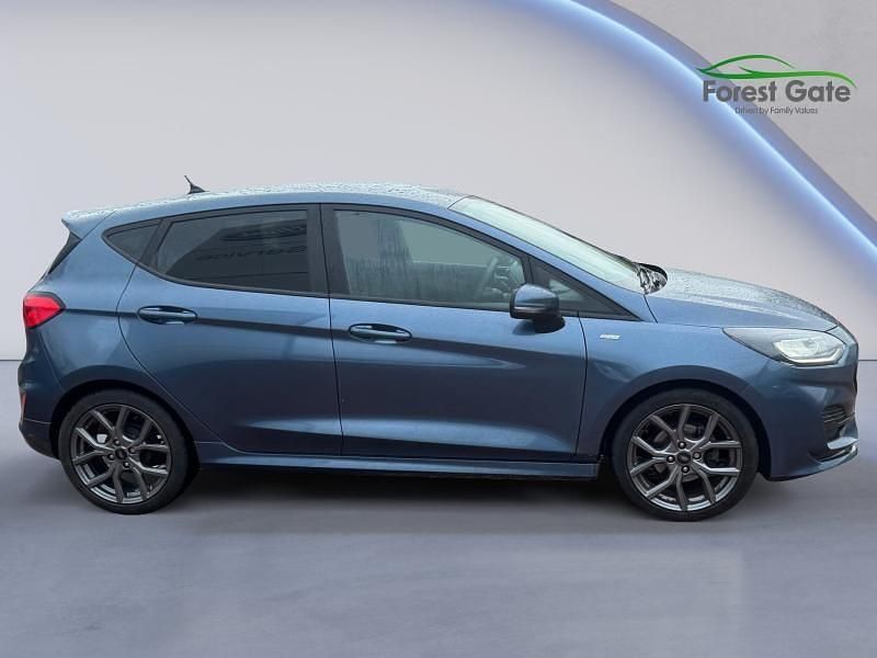Used Ford Fiesta ST-Line 125 HP (91 kW) 2023 Blue Hatchback
