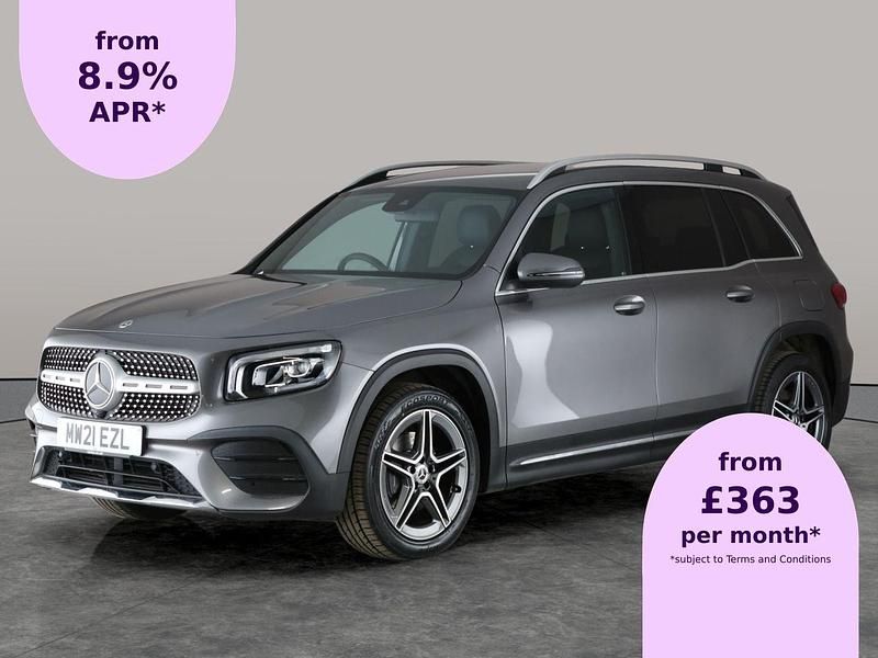 Grey Used 2021 Mercedes GLB200 AMG line SUV | £24,128 (Fair price) - Image 1/2
