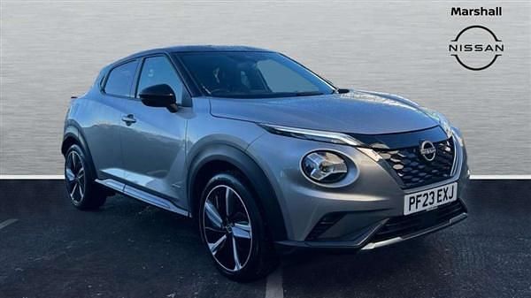 Silver Used 2023 Nissan Juke Tekna+ SUV | £18,300 (Fair price) - Image 1/4