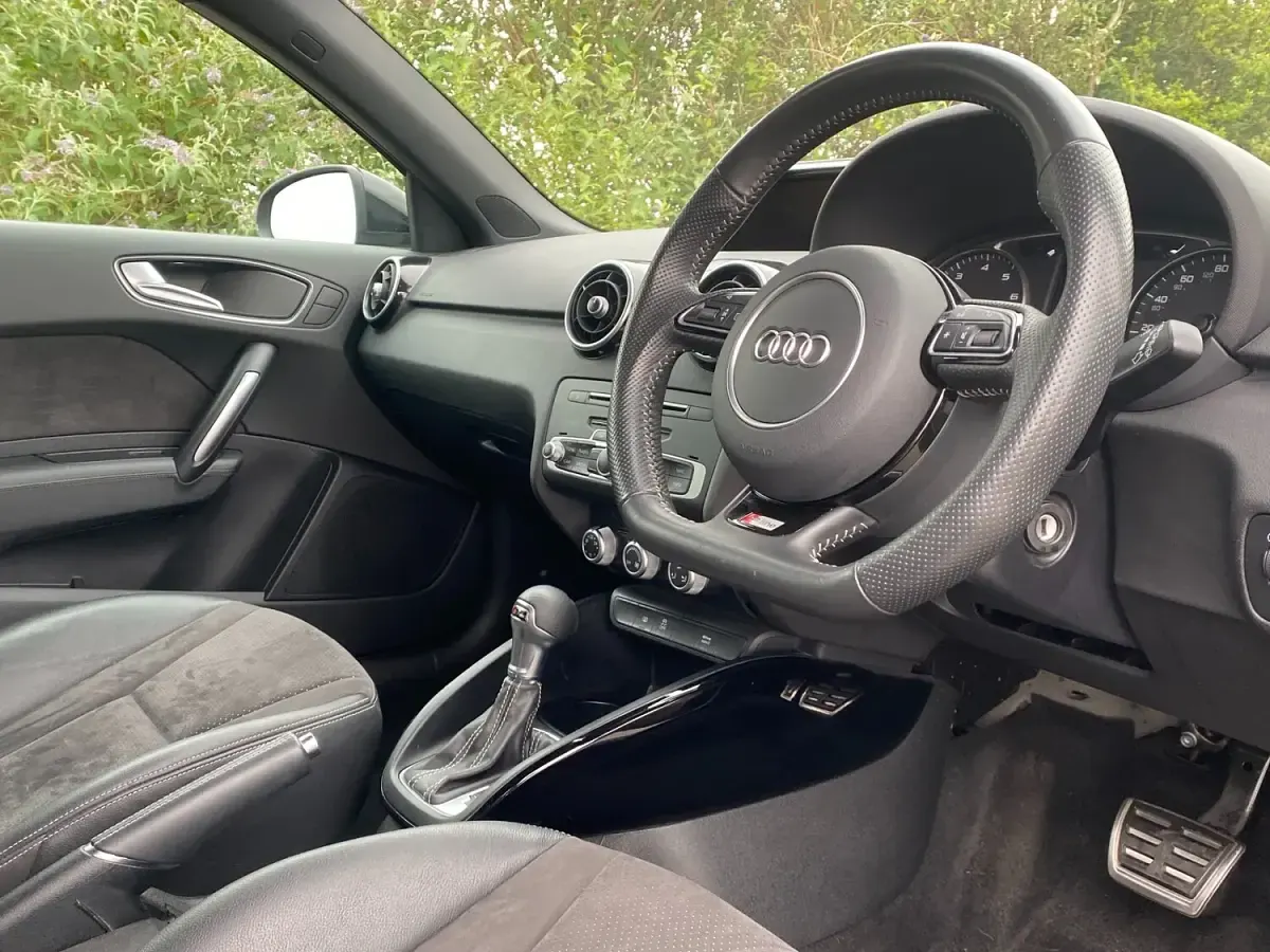 Used Audi A1 Black Edition 2018 Brilliant black Hatchback
