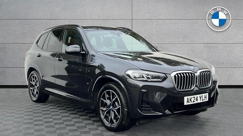 Grey Used 2024 BMW X3 M Sport SUV | £40,893 (Fair price) - Image 1/4