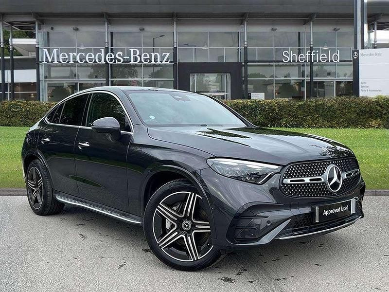 Grey Used 2025 Mercedes GLC300 AMG Line Premium Coupe | £54,935 (Expensive) - Image 1/4