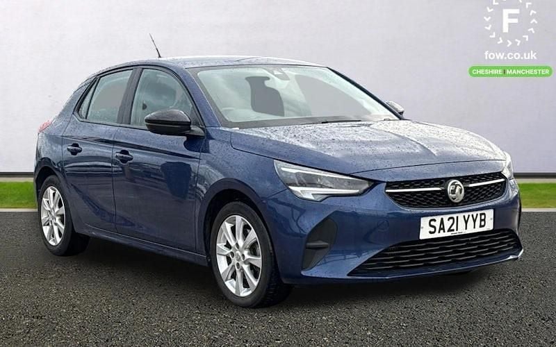 Used Vauxhall Corsa 101 HP (74 kW) 2021 Blue Hatchback