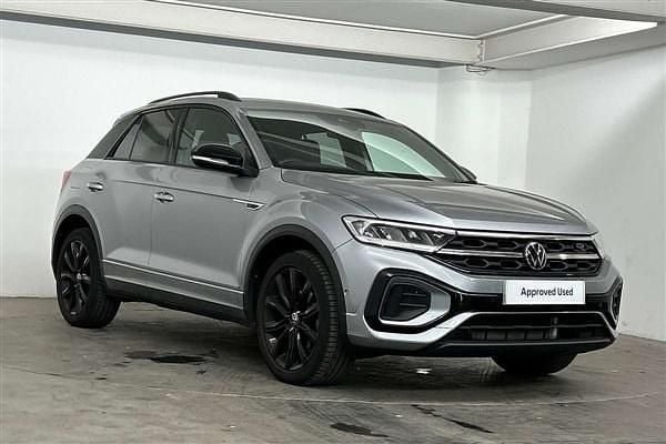 Silver Used 2022 VW T-Roc R-line SUV | £23,995 (Fair price) - Image 1/4