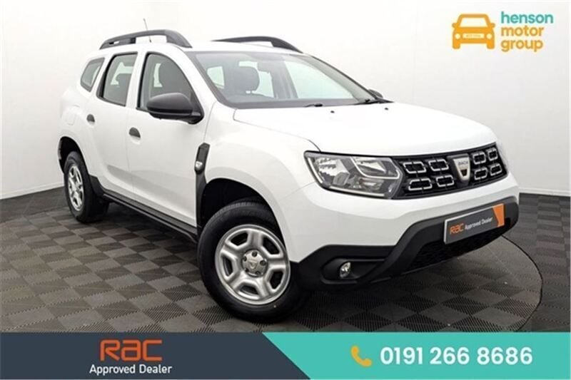 White Used 2019 Dacia Duster Essentiel SUV | £8,799 (Fair price) - Image 1/4