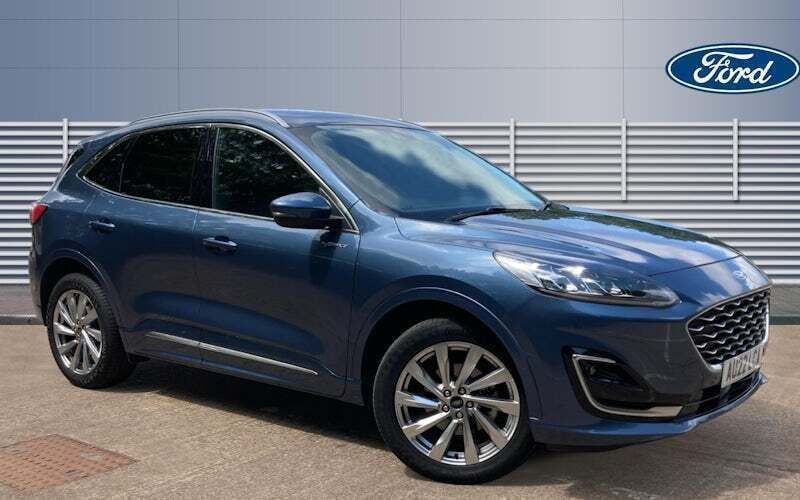 Blue Used 2022 Ford Kuga Vignale SUV | £20,200 (Fair price) - Image 1/4