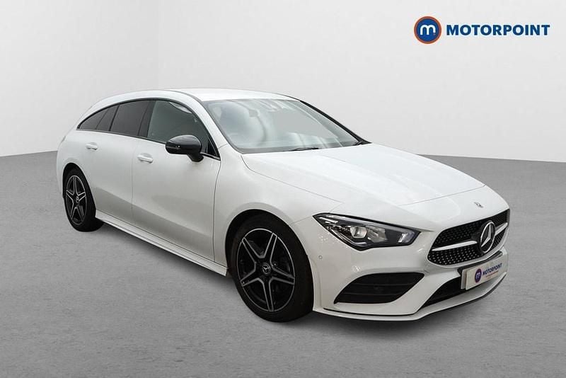 White Used 2022 Mercedes CLA180 Executive Sedan | £22,699 (Good price) - Image 1/4