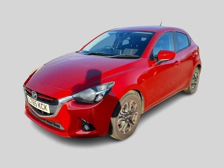 Red Used 2015 Mazda 2 Inclusive Hatchback | £6,490 (Fair price) - Image 1/3