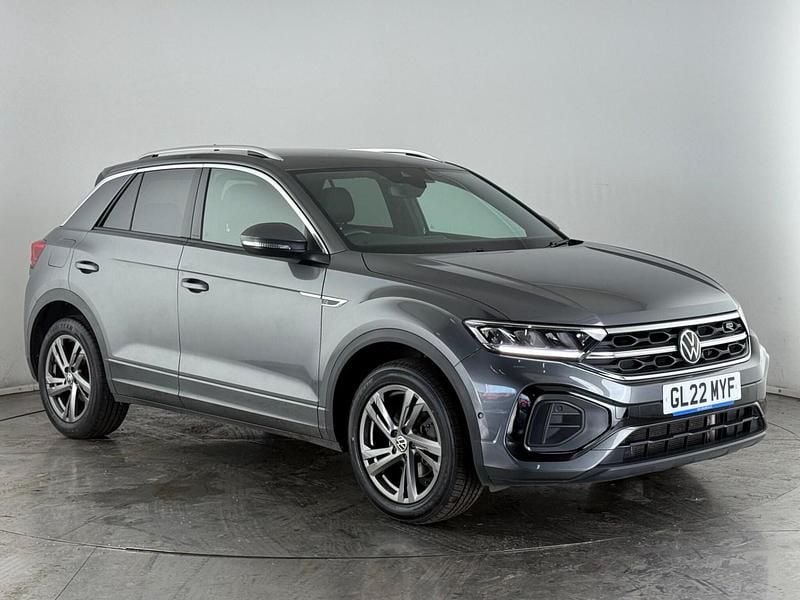Grey Used 2022 VW T-Roc R-line SUV | £20,800 (Good price) - Image 1/3
