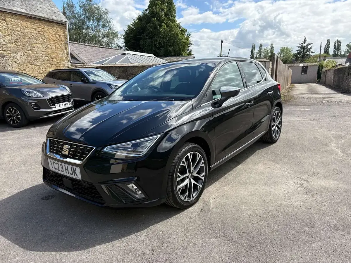 Used Seat Ibiza XCELLENCE Lux 110 HP (80 kW) 2023 Black Hatchback