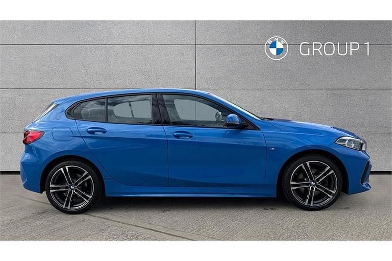 Used BMW 118 M Sport 136 HP (100 kW) 2023 Blue Hatchback