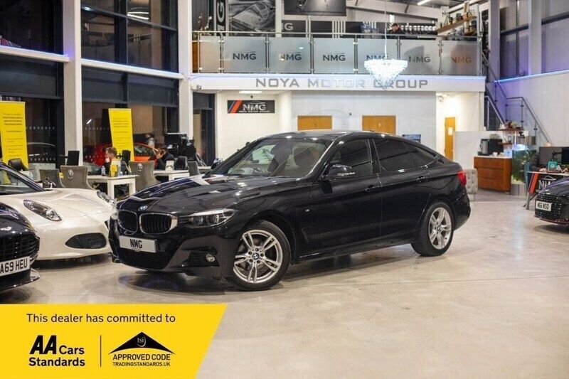 Black Used 2018 BMW 320 Gran Turismo M Sport Hatchback | £13,499 (Good price) - Image 1/4