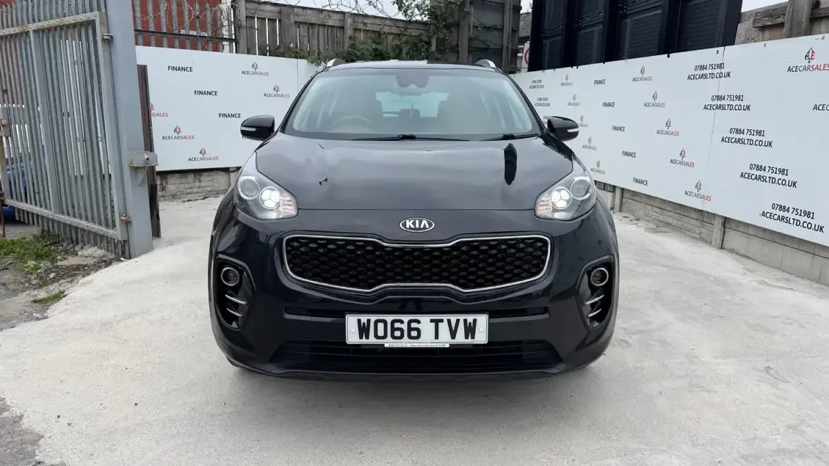 Usado Kia Sportage 177 HP (130 kW) 2017 Preto SUV