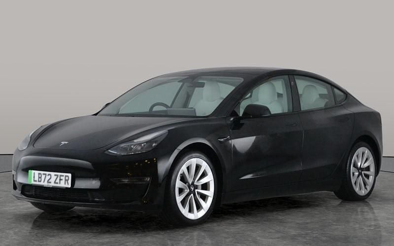 Black Used 2022 Tesla Model 3 Long Range AWD Sedan | £20,155 (Fair price) - Image 1/2