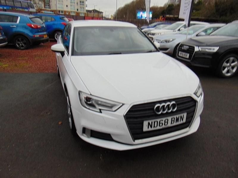 Used Audi A3 Sport 2019 White Hatchback