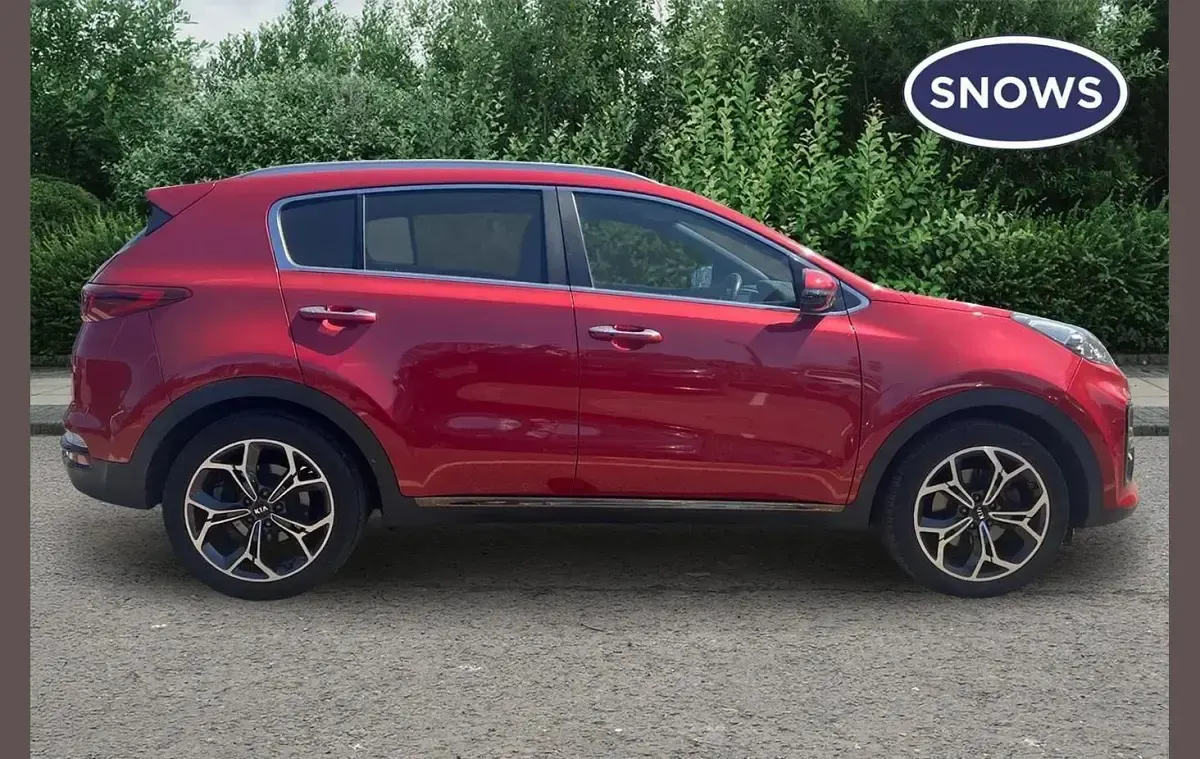 Used Kia Sportage GT-Line 177 HP (130 kW) 2019 Red SUV