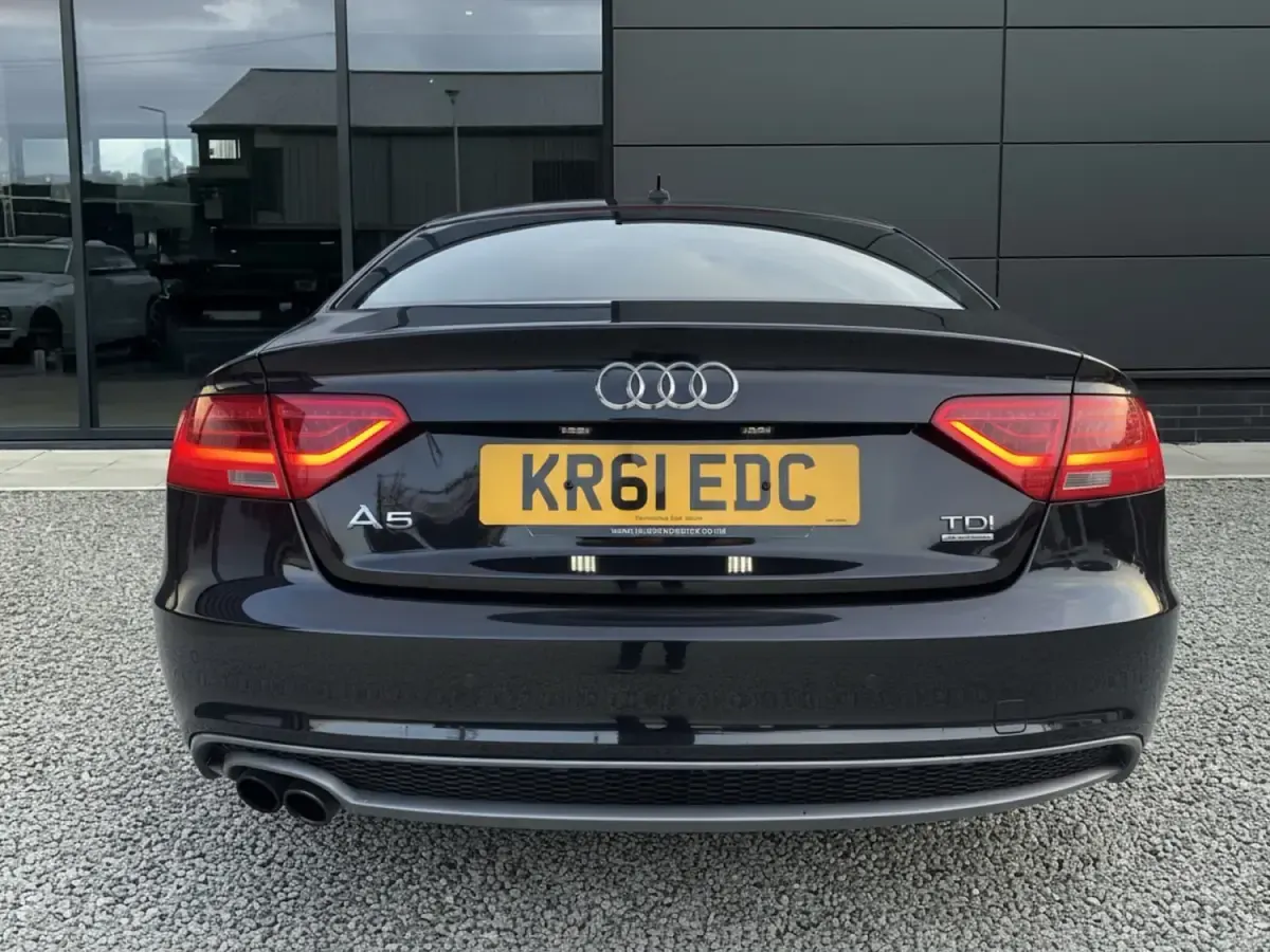 Used Audi A5 S-Line 2012 Black Coupe