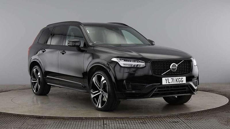 Black Used 2021 Volvo XC90 R-Design Pro SUV | £37,950 (Good price) - Image 1/4