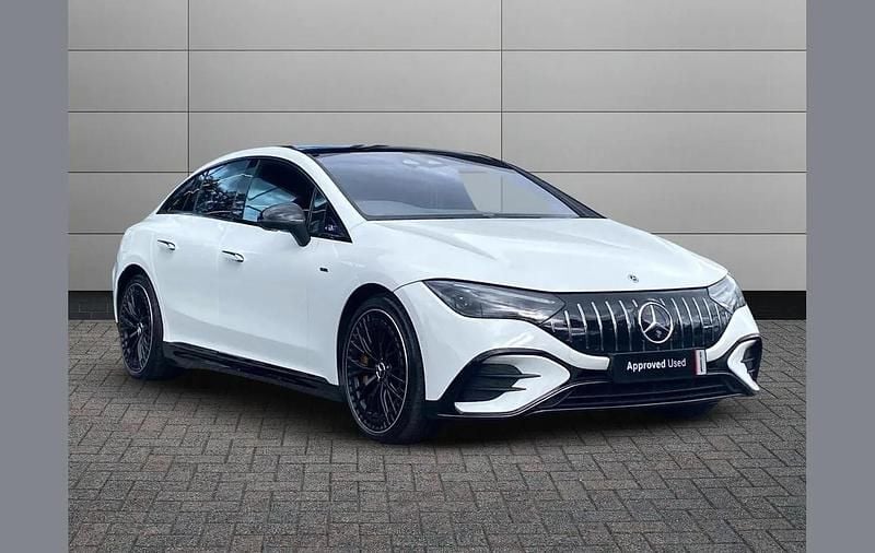 White Used 2024 Mercedes EQE AMG 53 Edition Sedan | £59,990 - Image 1/4