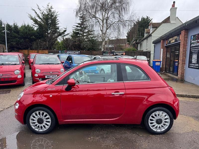 Used Fiat 500 Dolcevita 2022 Red Hatchback